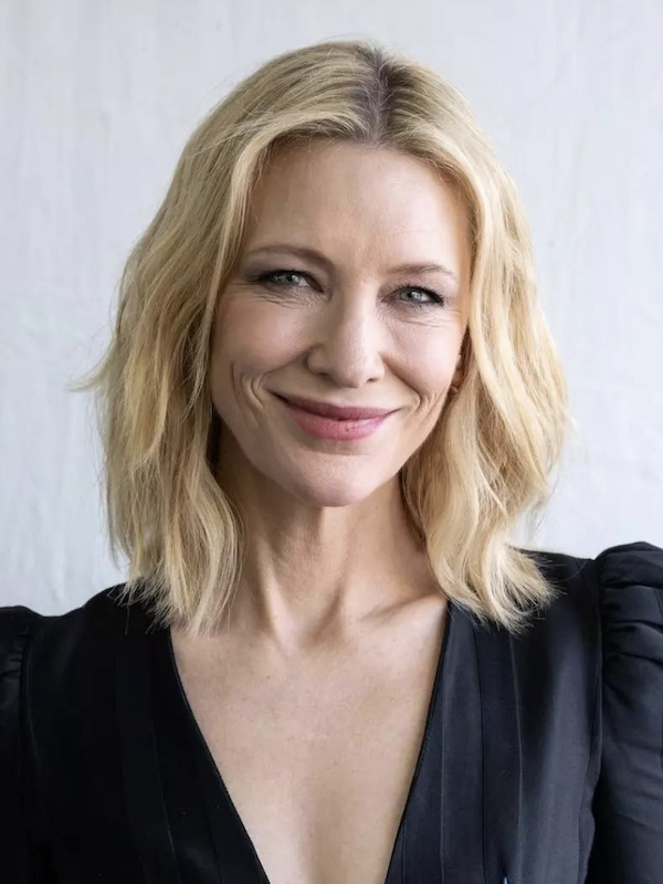 cate blanchett - natural thin eyebrows