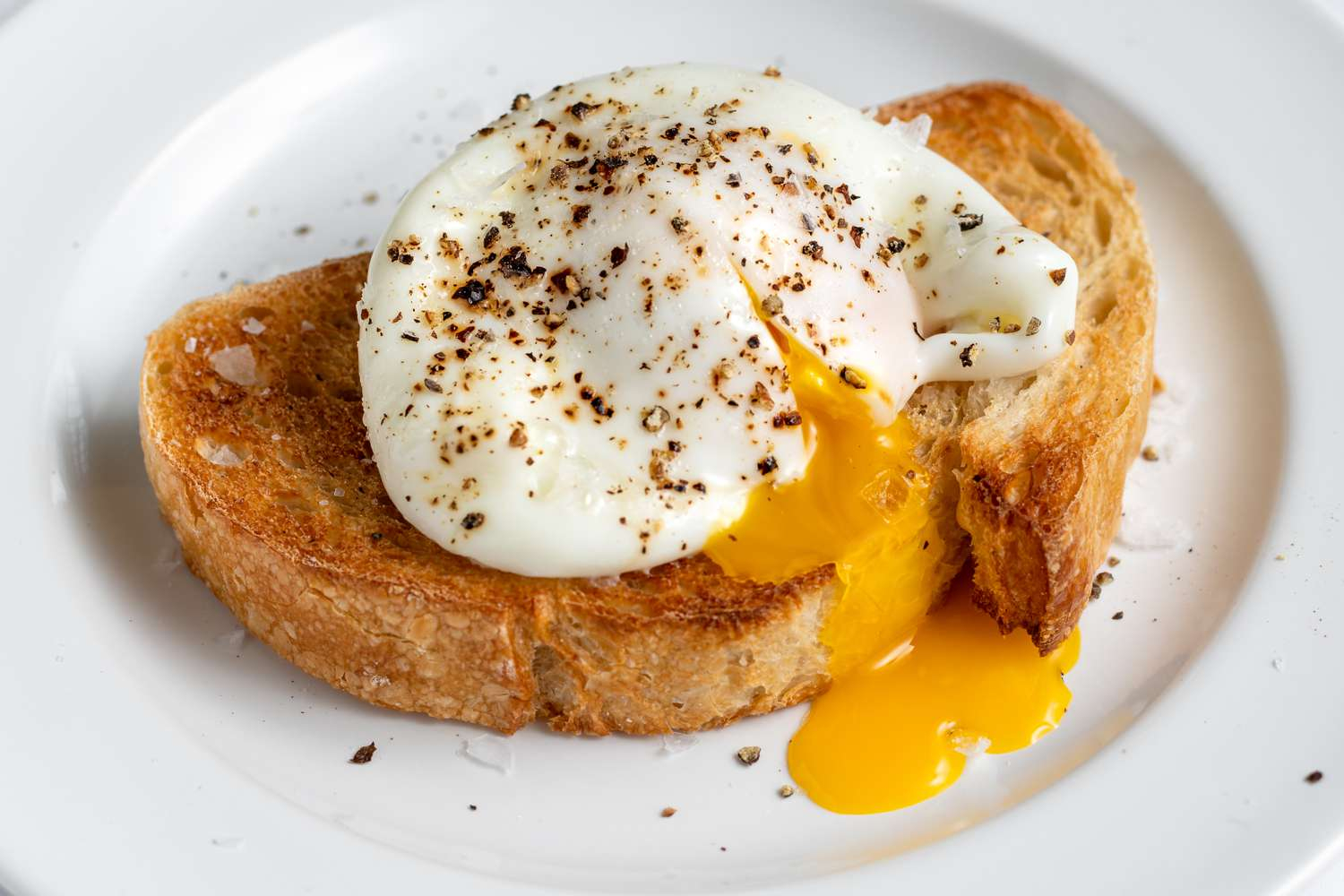 poached egg on toast