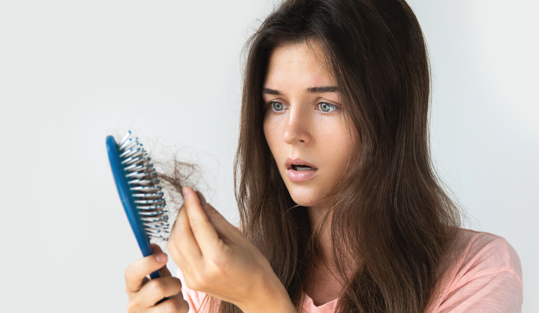 hair loss in brush