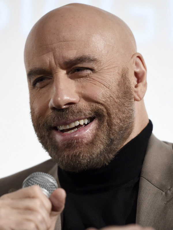 john travolta bald