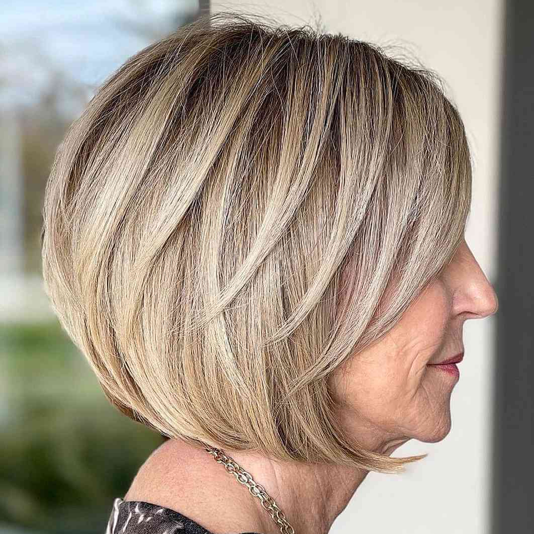 Rounded bob