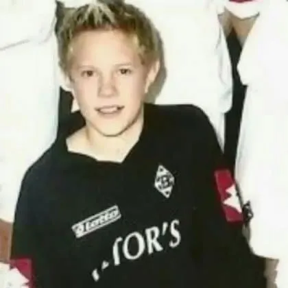 ter Stegen as a child